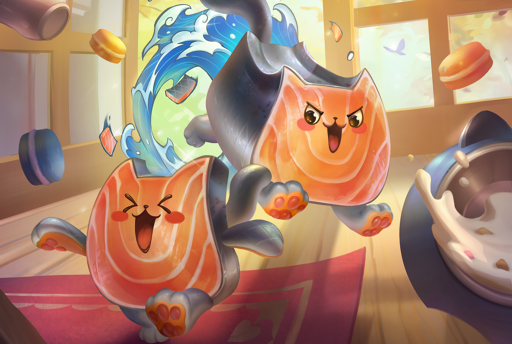 Mèo Bánh Mì Cá Hồi